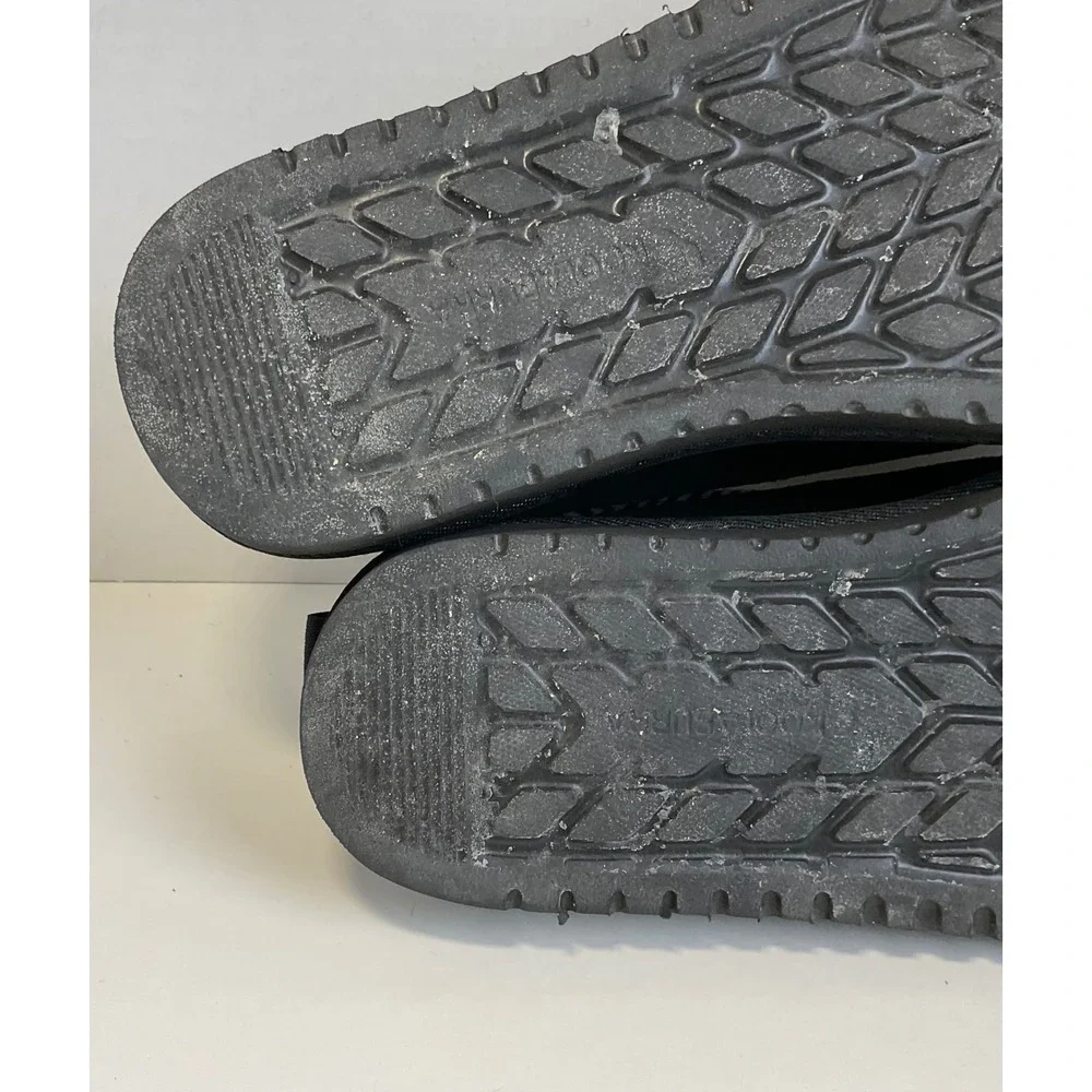 Koolaburra by UGG Tipton Mens Black Suede Faux Fur Lined Slippers Size 10